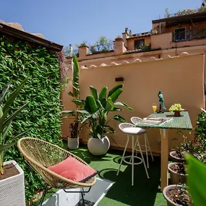Rooftop Boho Loft Spanish Steps Appartamento